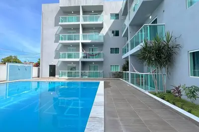Image de Fully furnished apartment with 2 bedrooms, family atmosphere 400m from the beach 🏝️