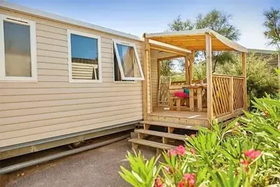 Image de Mobil-home Einfache Terrasse