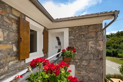 Image de Appartement de deux chambres avec air conditionné Veprinac, Opatija (A-23856-b)