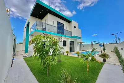 Image de 3-bedroom luxury house\/pool in charming Dajabon with WiFi, Ac. Enjoy your stay