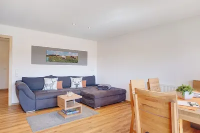 Image de Appartement 'Weideblick' avec terrasse partagée, jardin partagé et Wi-Fi