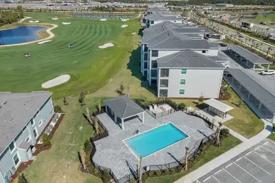 Wellen Park Golf Condo Balcony, Golf View - Pool -