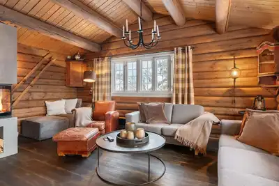 Image de Very beautiful and cozy cabin, with outdoor jacuzzi and close to pists