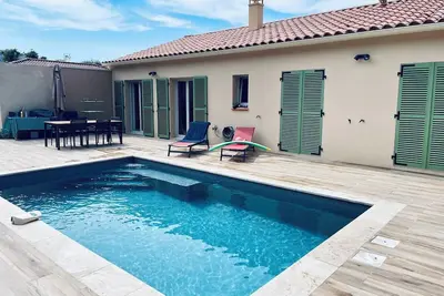 Image de Maison neuve tout confort proche du village. A 10mn des plages de Calvi.