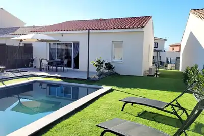 Image de Villa neuve, située entre Narbonne et Béziers, à 20 minutes des plages.