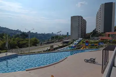Image de Apartamento con parque acuático y vista panorámica