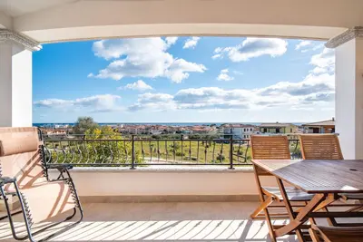 Image de Maison de vacances 'Orchidea' avec vue sur la mer et terrasse privée