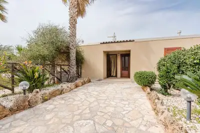 Image de Maison de vacances 'Marettimo Cornino' avec vue sur la mer, Wi-Fi et climatisation