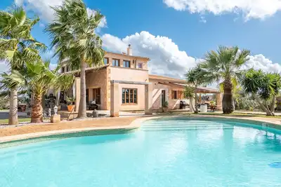 Image de Villa 'Finca Aria - Wonderful' avec vue sur les montagnes, piscine privée et Wi-Fi