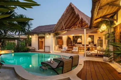 Image de Tranquil Private Pool 3-bedroom villa with WiFi and Ac near Canggu Bali