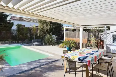 Image de Maison de vacances Marseillan avec piscine privée