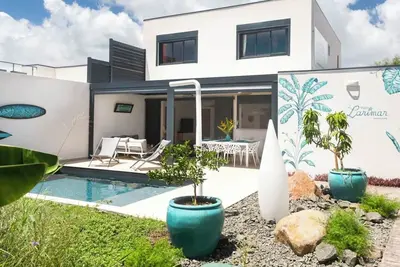 Image de Villa Larimar avec piscine privée