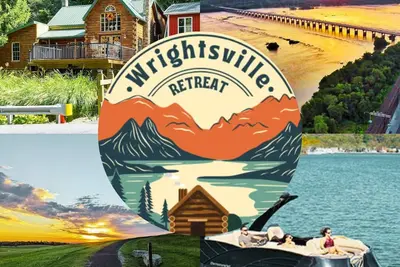 Image de 5 Acre Log Cabin- Bring Your Boat and Kayaks! 1 Minute To River Access!