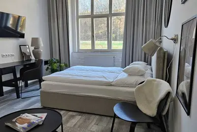 Image de ModernĂ plnÄ› vybavenĂ˝ apartmán 2+kk v centru KarlovĂ˝ch VarĹŻ v blĂzkosti kolonád.