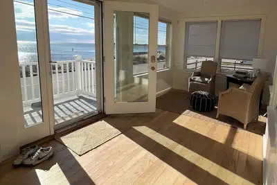 Beautifully renovated, beach front home in charming Westbrook.