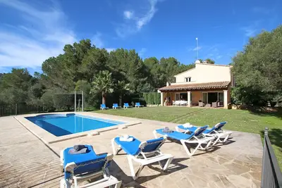 Image de Maison de campagne \"Son Cami\" avec vue sur la montagne, Wi-Fi et climatisation