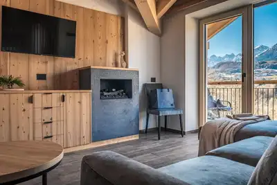 Image de Appartement \"Rododendro\" avec vue sur les montagnes, Wi-Fi et climatisation
