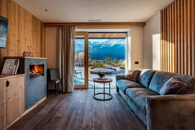 Image de Appartement 'Bucaneve' avec vue sur les montagnes, Wi-Fi et climatisation