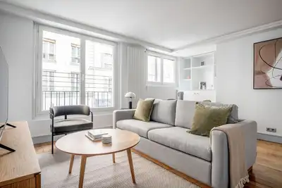 Image de Blueground | Villiers, furnished, shops