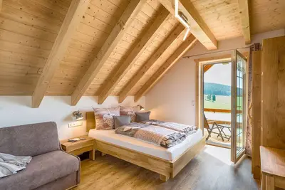 Image de Appartement 'Hüttenzauber' avec terrasse partagée, jardin partagé et Wi-Fi