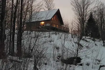 Image de Le chalet aux 2 vues\nChalet Estrie/Eastman/Orford/Magog/Austin