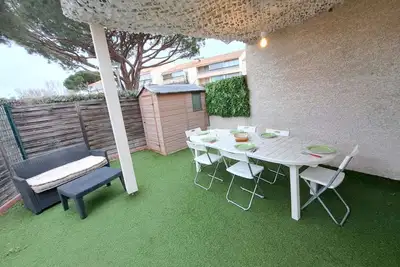 Image de Maison 6 personnes à Marseillan Plage avec Parking