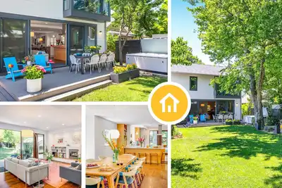 Image de Family-Friendly Home with Hot Tub, Steps from Downtown & Cu!