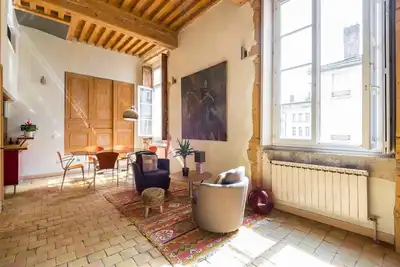 Image de Loft cœur du Vieux Lyon, ensoleillé