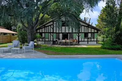 Image de Seignosse Bourg, villa familiale avec piscine