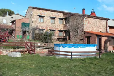 Image de Gîte rural 'La Chimenea De Soria Ii' avec vue sur la montagne, piscine partagée et Wi-Fi