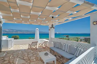 Image de Villa 'Afroditi B' avec vue sur la mer, Wi-Fi et climatisation