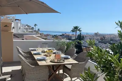 Image de Maison de vacances 'Cecilia' avec vue sur la mer, Wi-Fi et climatisation