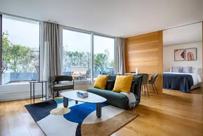 Image de Blueground | Luxembourg, balcony, nr garden