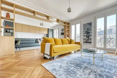 Image de Blueground | Rochechouart, furnished, balcony