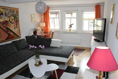 Image de Ferienwohnungen Stolberg - Apartment with garden view