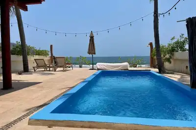 Image de Charming Mexican Villa with 4 Bungalows WiFi and Ac in lovely Barra De Potosi