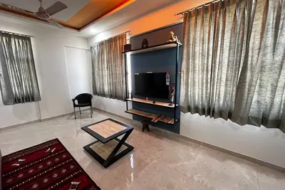 Image de Anahat Host-all : Cozy 2-bedroom apartment in Nashik with WiFi, Ac Max 6 Pax