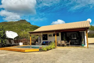 Image de Charming 1-bedroom cottage in brilliant Tamarin with Pool, WiFi, Ac