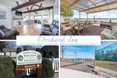 Image de New! Orchard Inn - Waterfront 4br\/2ba - Walk 2 Beach\/Park\/Rentals\/Playground