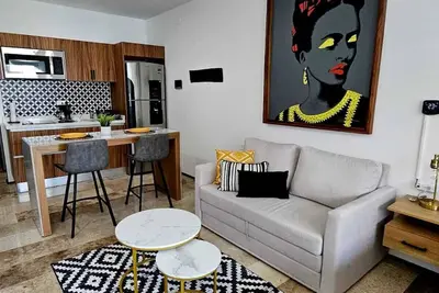 Image de Stylish Condo with Roof Ocean view near Mamitas