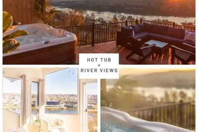 Rhythm&Views- Hillside home in Mount Adams with Hot Tub and River Views