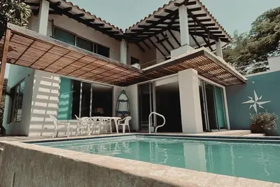 Image de Manglares beach house, Playas del Francés, Tolú. In the Gulf of Morrosquillo.