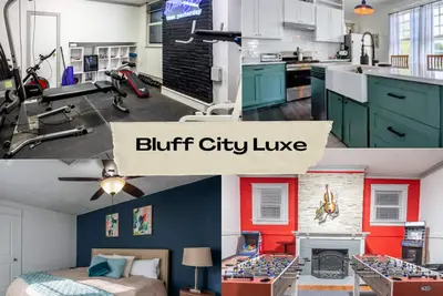 Image de Spacious 8-bedroom house in charming midtown, WiFi, game rooms, fitness center