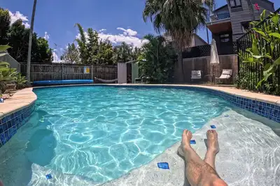 Image de Inner City Pool & Hot Tub Retreat, Downstairs Suite