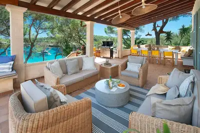 Image de Stunning Seafront Villa in the Mondragó National Park, Amazing Views & Direct Access to the Beach!