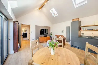 Image de Maple Barn is a lovely converted barn with beautiful views in a very quiet location.