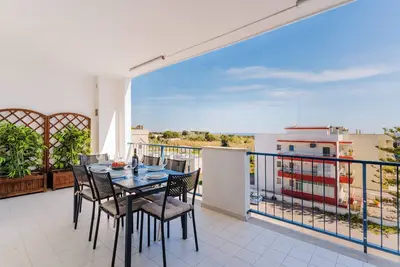 Maison de vacances 'Dimora Di Artemide' avec vue sur la mer, Wi-Fi et climatisation