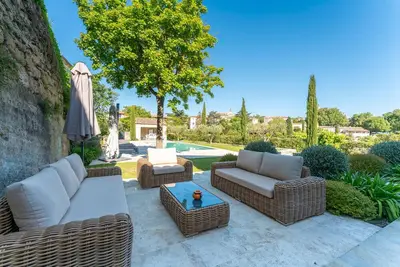 Image de Maison d'architecte avec piscine privée, terrasse et Wi-Fi