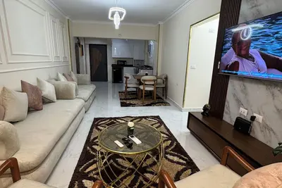Image de Modern 2-Bedroom Apartment in Obour City – A/C, WiFi & More!