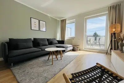 Image de Modern 2-Bedroom Apartment Near Messe | 2-4 Guests